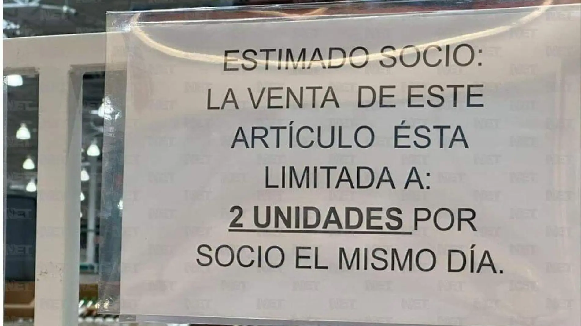 costco restricción